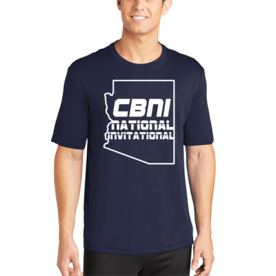 Navy CBNI Adult Size Drifit Shirt  Thumbnail
