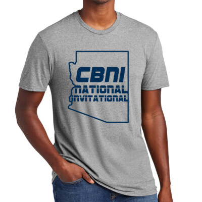 Heahter Grey Unisex CBNI Adult Cotton T-shirt  Thumbnail